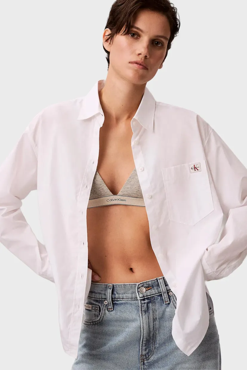 Ko'ylak/COTTON POPLIN RELAXED SHIRT WOVE 6