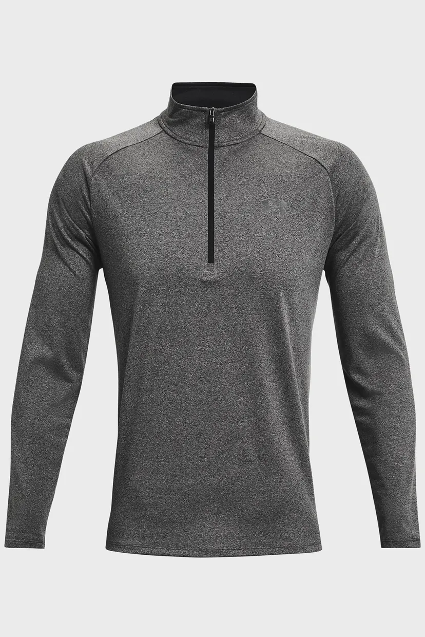 Лонгслив UA Tech 2.0 1 2 Zip-GRY 6
