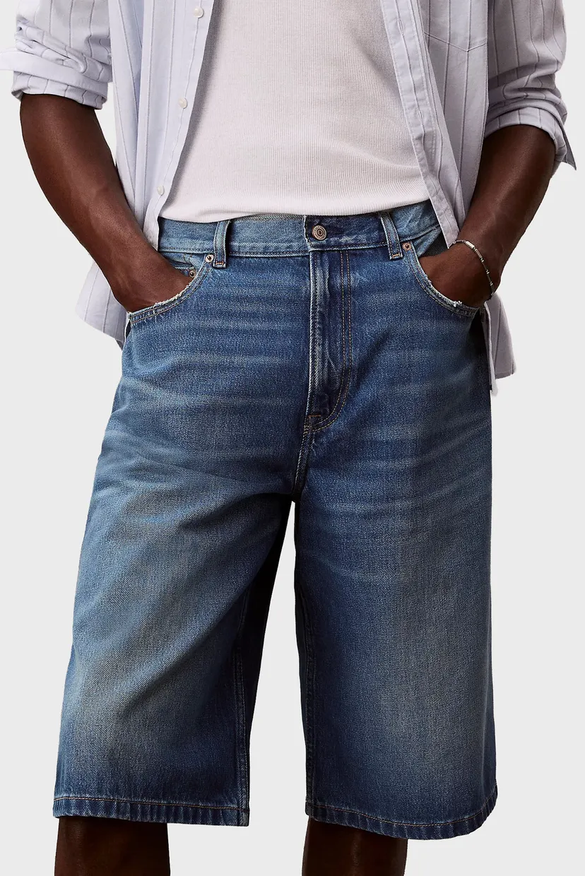 Шорты/LONG SHORT WASHED EMERALD 5