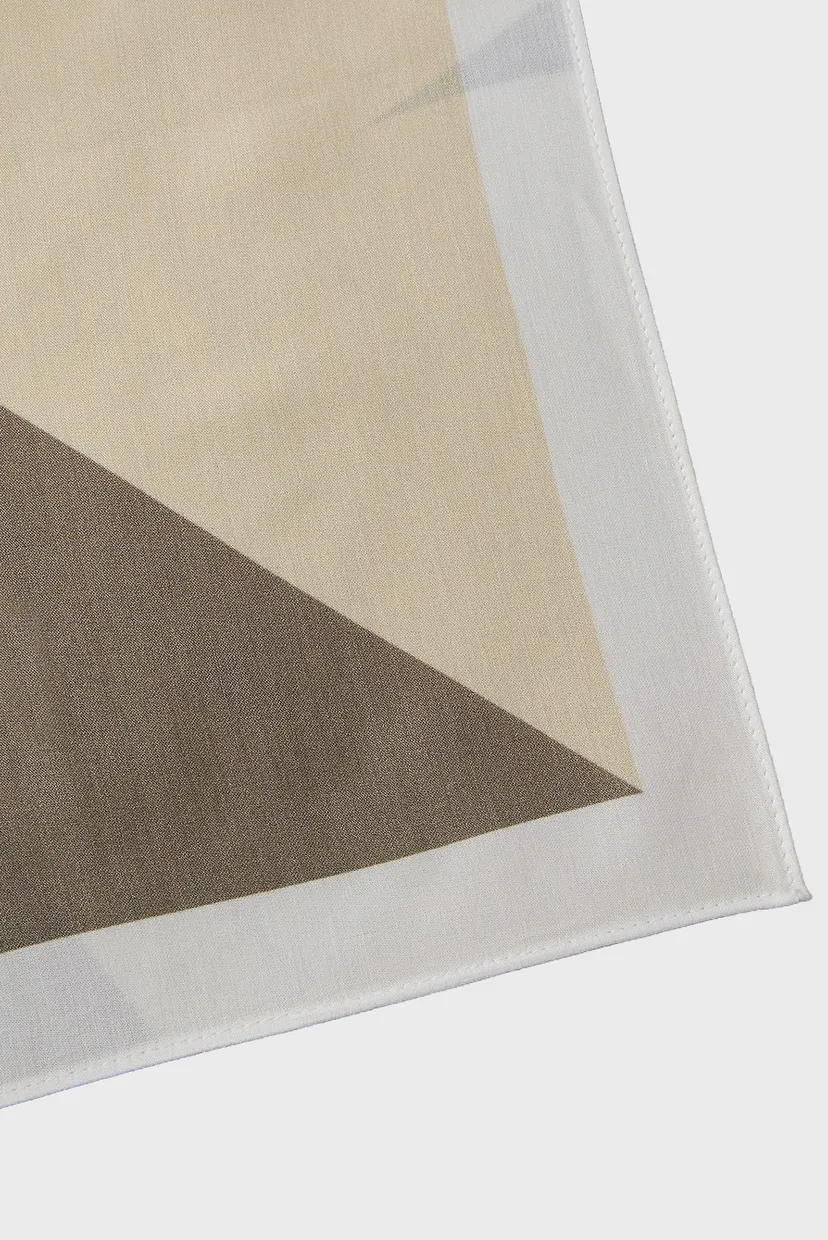 Sharf EMBLEM COLOR BLOCK SATIN BANDANA 4