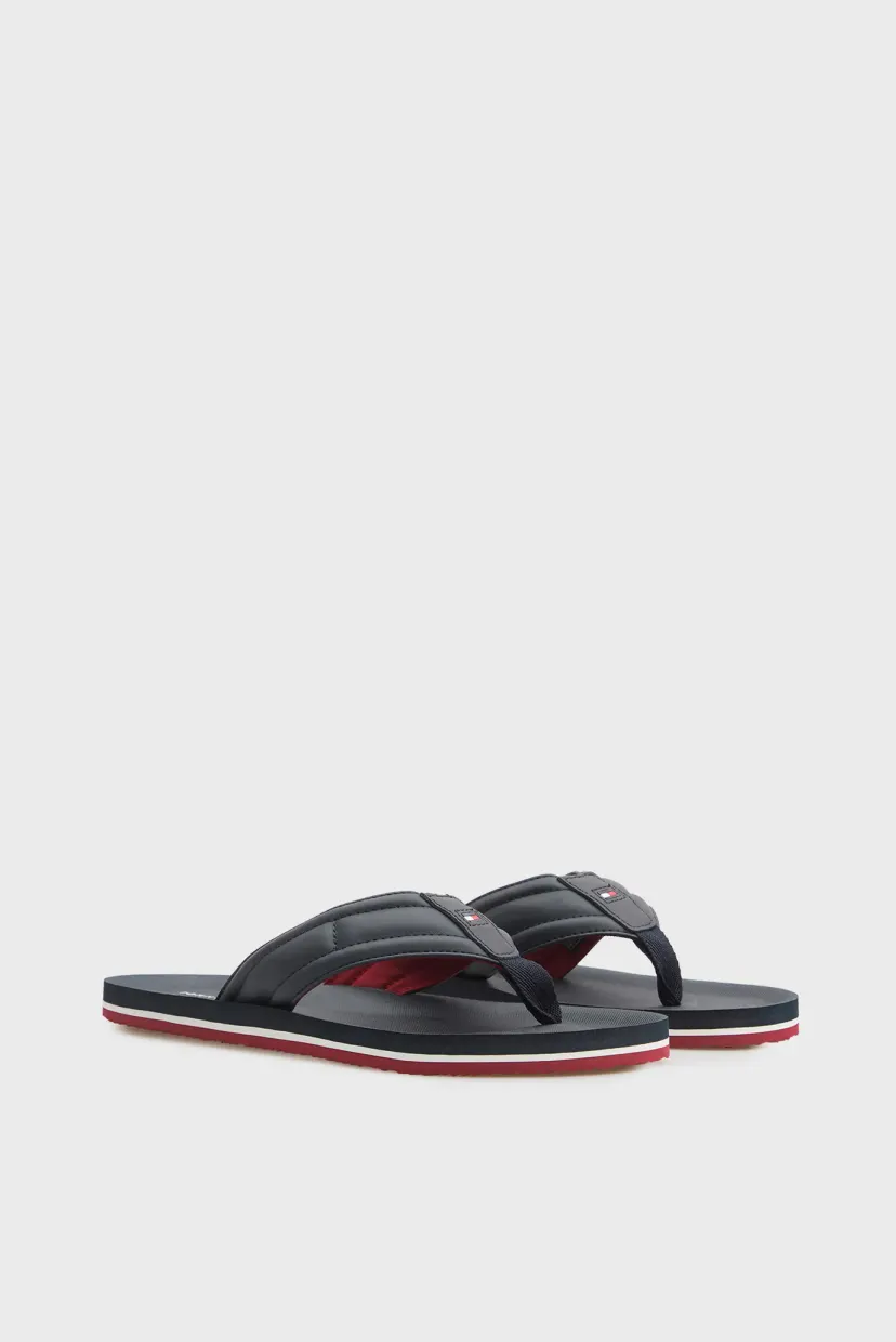 Vyetnamkalar/HILFIGER PADDED BEACH SANDAL 3
