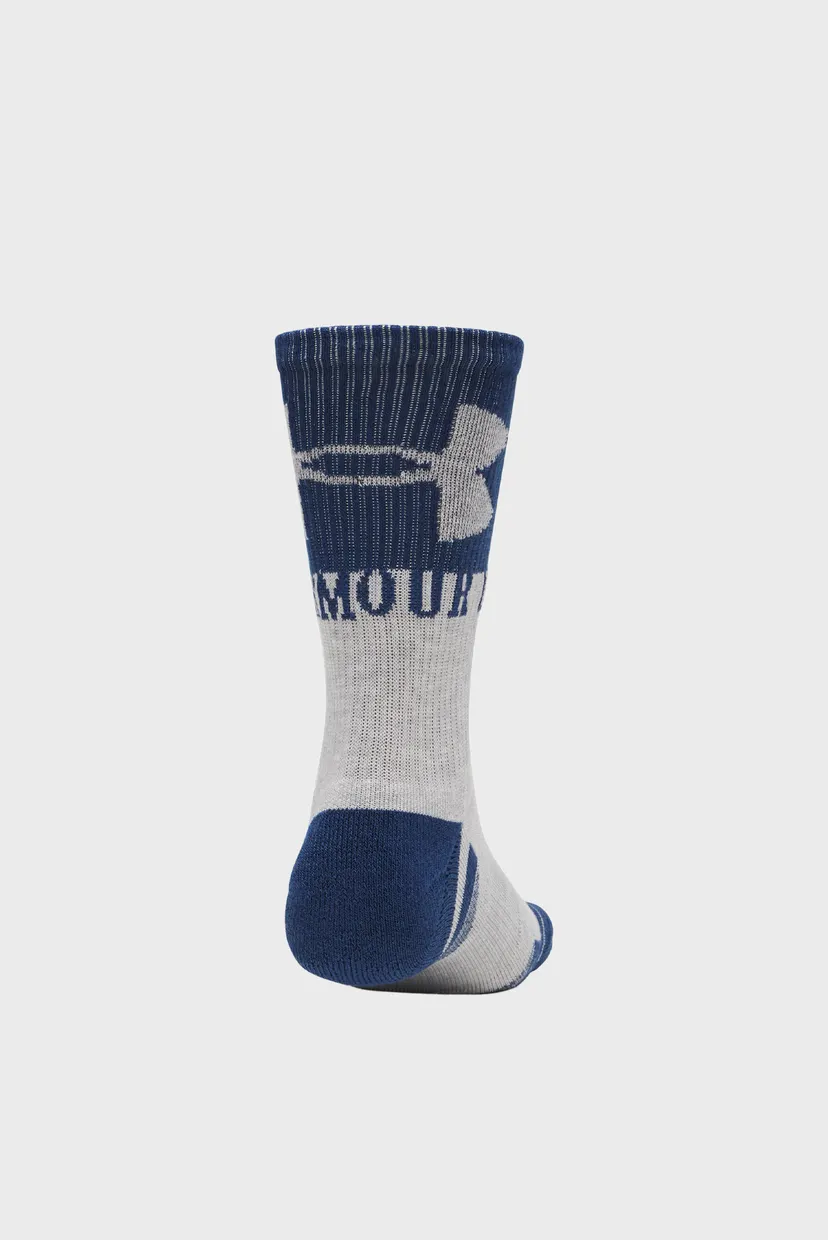 Носки New UA Perf Tech Nov 3pk Crw 3