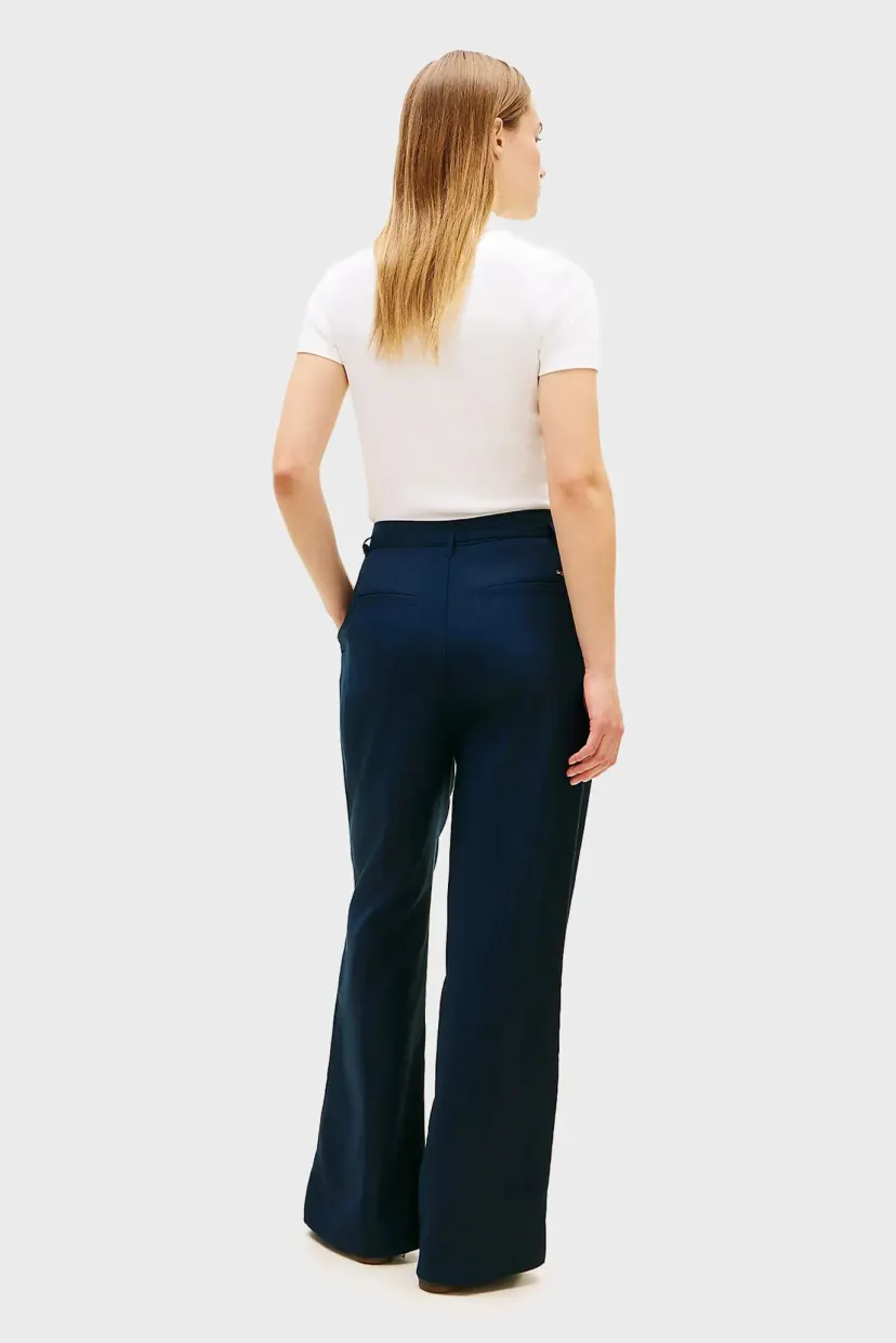 Ishton LINEN BLEND WIDE LEG PANT 3