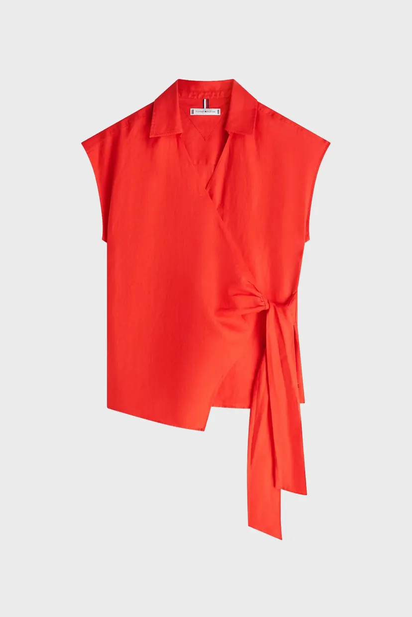 Yengi kalta ko'ylak/LINEN KNOT NS TOP 5