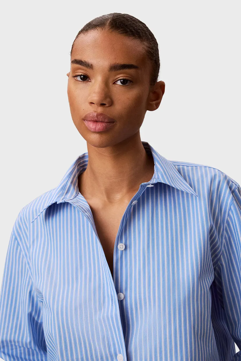 Рубашка YARNDYE COTTON POPLIN REGULAR SH 4