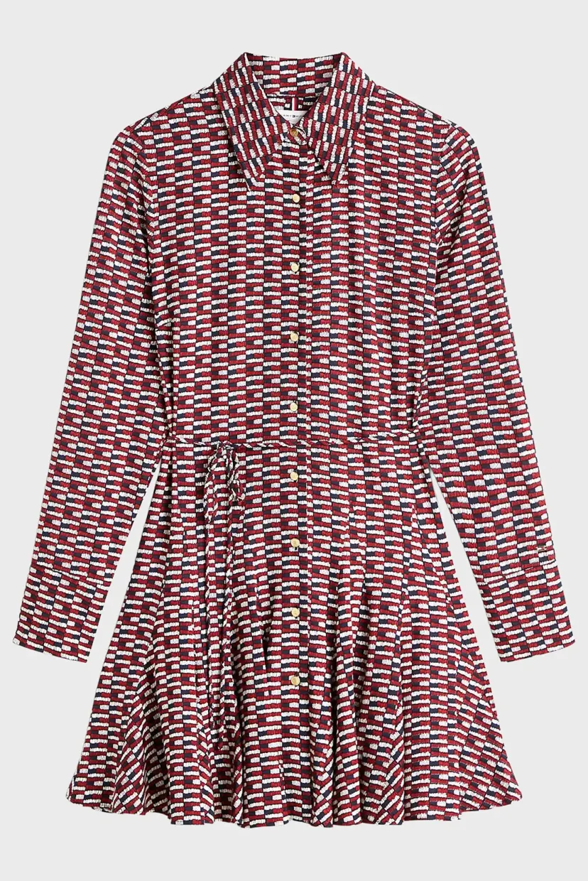 Koʻylak VIS TWILL LS MINI DRESS 5