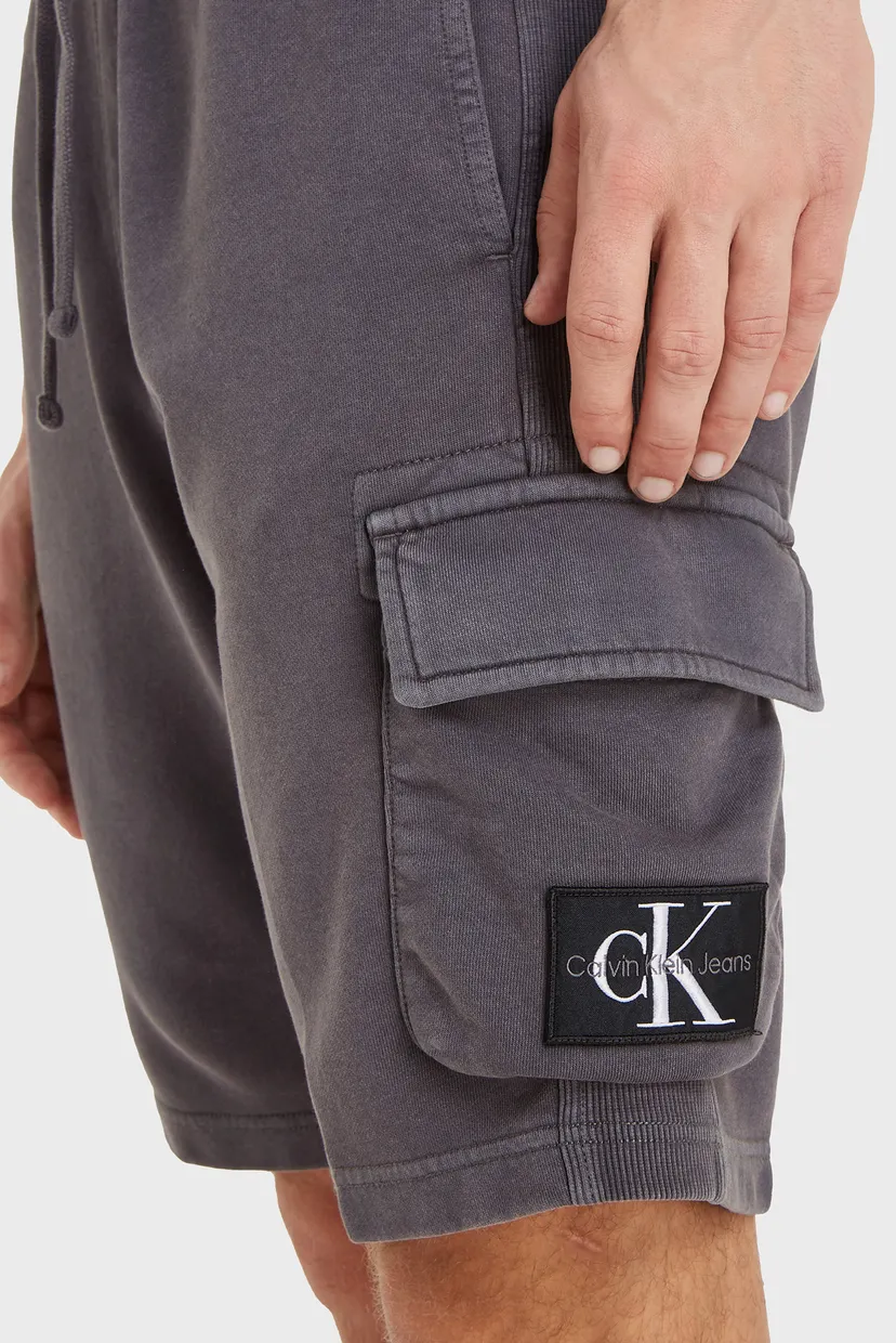 Shortik WASHED BADGE SHORTS 4