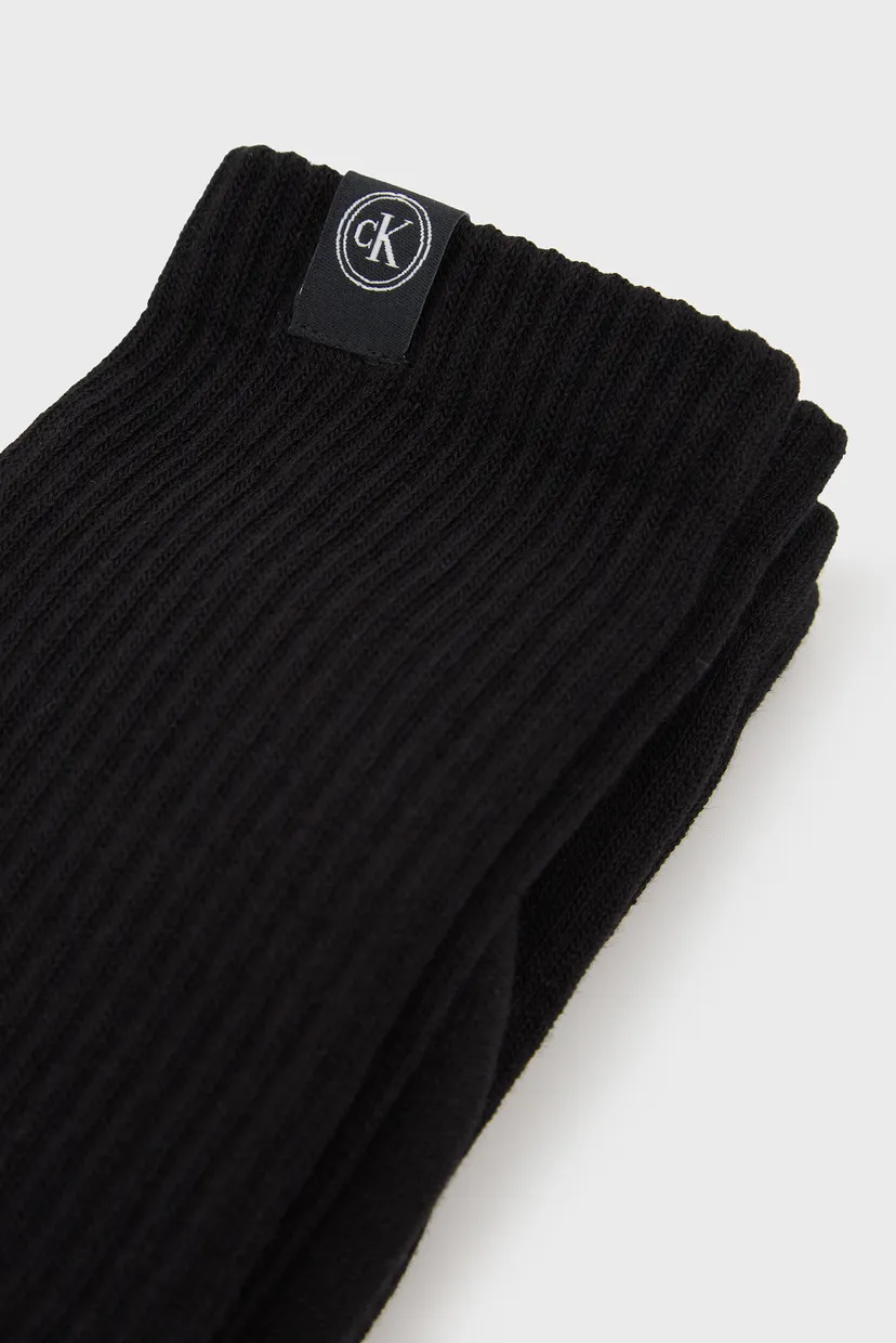 Носки/CK WOMEN SOCK 2P LOGO TAB 3