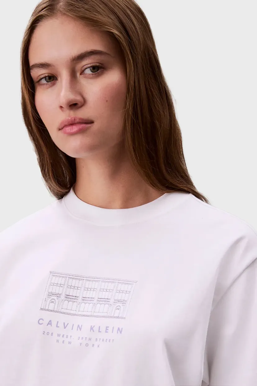 Футболка/SS SEASONAL GRAPHIC BOXY TEE 5