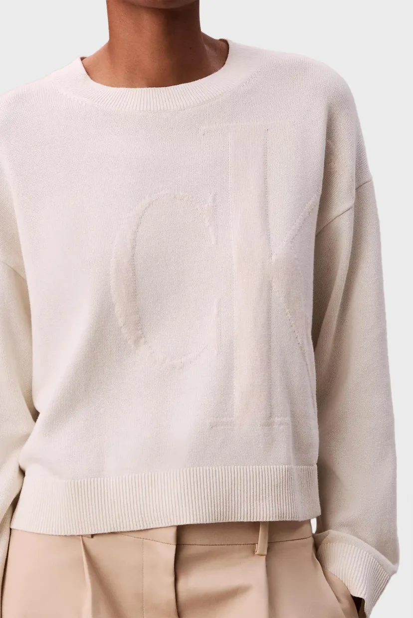 Sviter Long Sleeve Smooth Cotton CK Jac 5