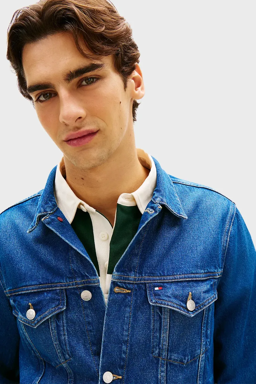 Jins kurtka REGULAR TRUCKER JKT IKE BLUE 4