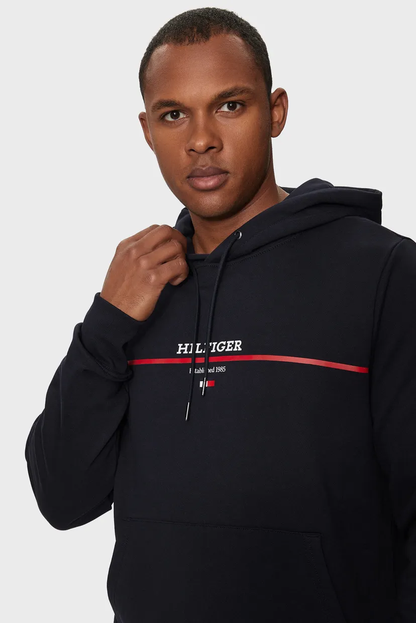 Hudi HILFIGER STRIPE TERRY HOODY 4
