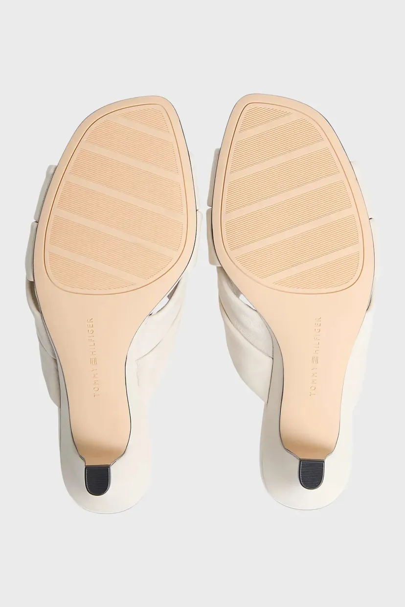 Bosonojkalar ELEVATED MID HEEL MULE LTH 5