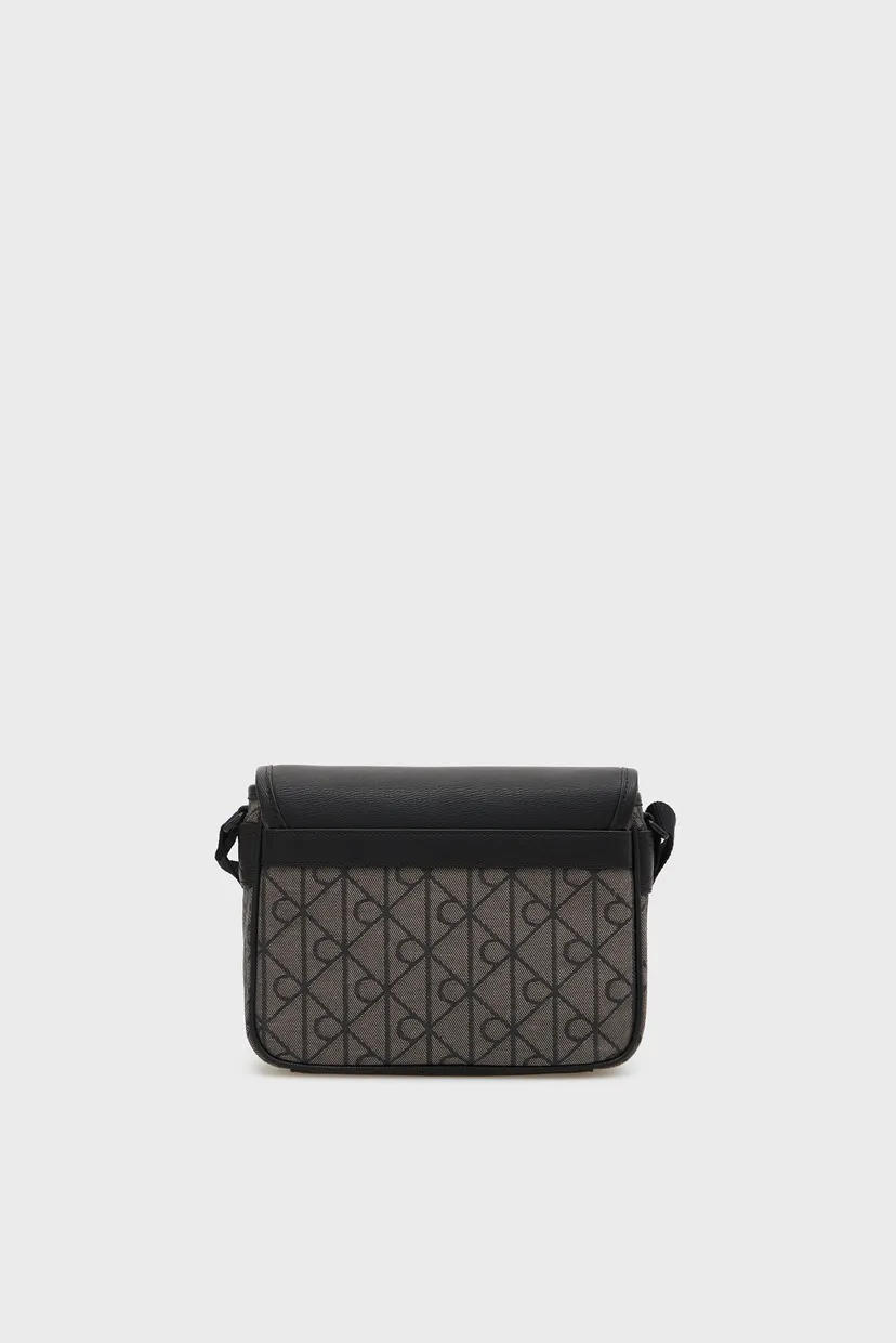 Сумка MIXED EMBLEM AOP SMALL FLAP MESS 3