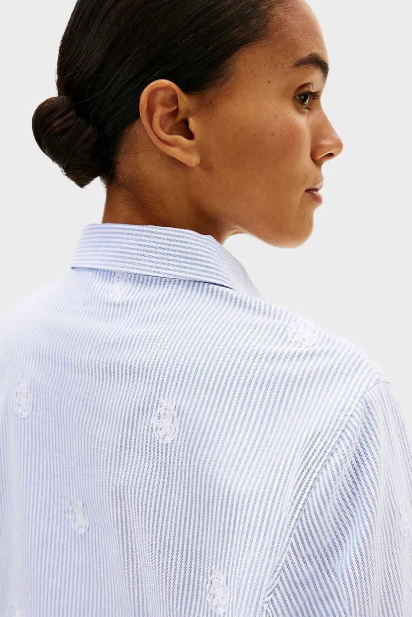Ko'ylak OXFORD AOP RELAXED SHIRT 4
