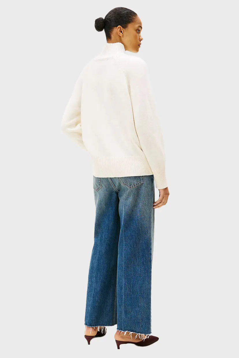 Свитер WOOL BLEND GRAPHIC MOCK-NK SWT 3