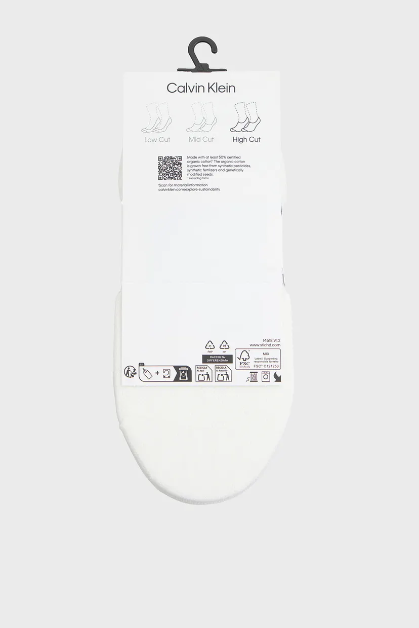 Kalta paypoq/CK WOMEN FOOTIE HC 2P LOGO STR 3