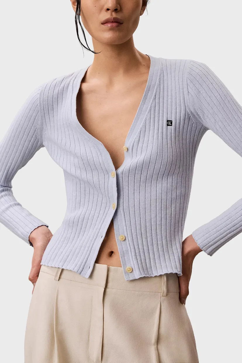 Кардиган COTTON RIB CARDIGAN 5