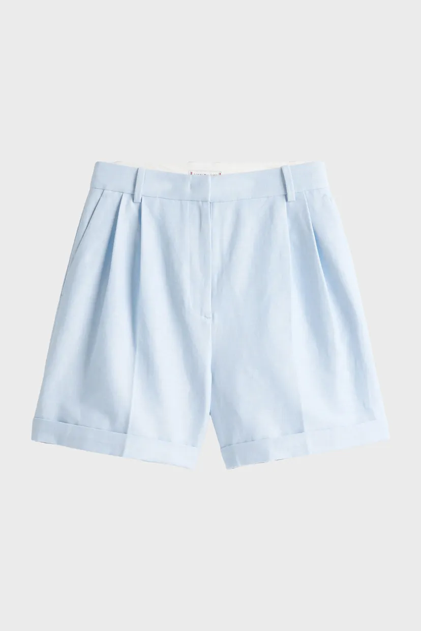 Shortik LINEN MIX PLEATED SHORT 5