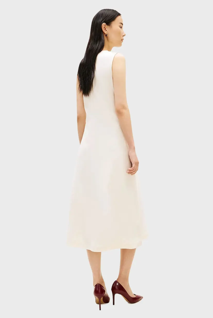 Платье/GOLD BUTTON LONG MIDI DRESS NS 4