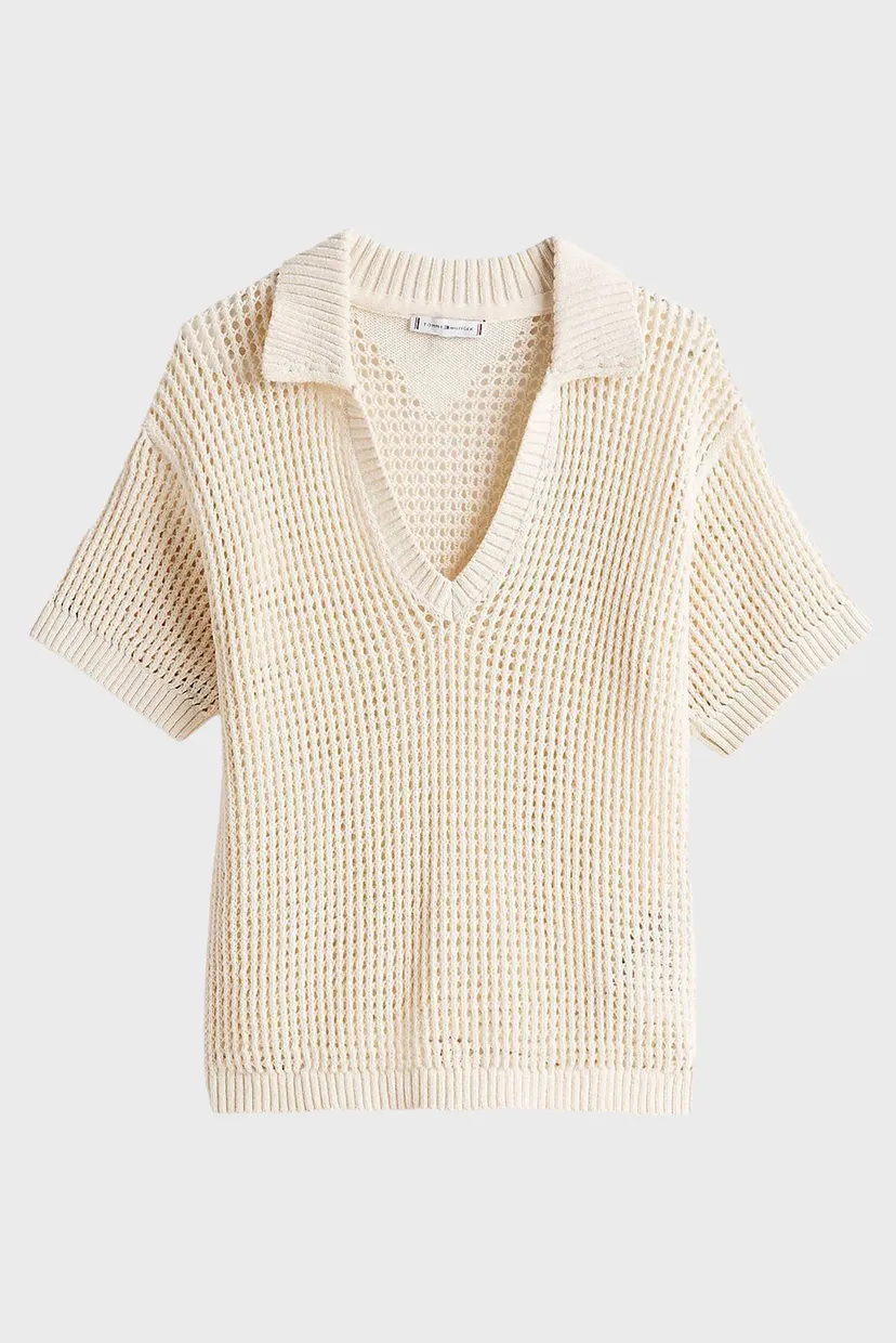 Yengi kalta ko'ylak POLO SS CROCHET 5