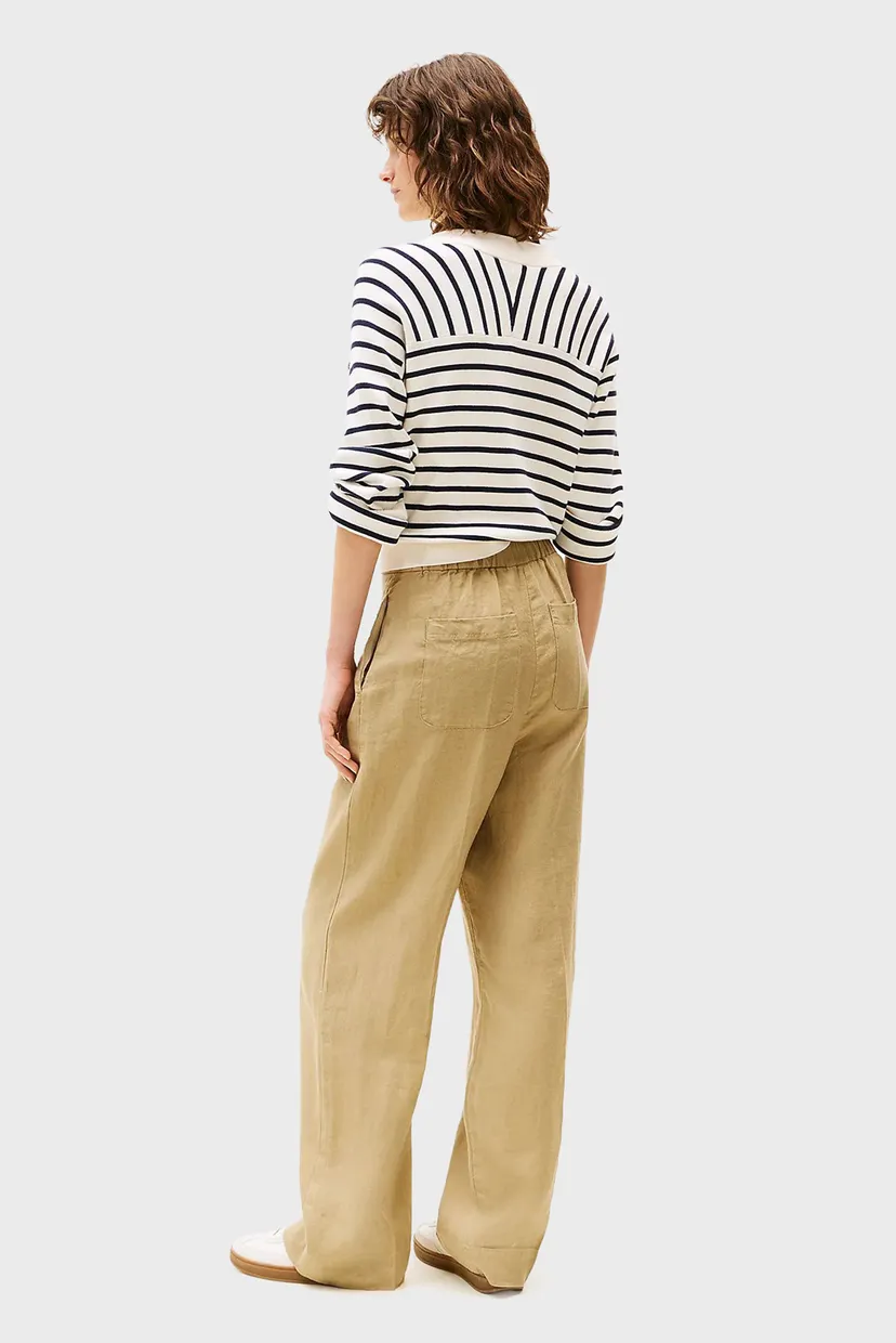 Ishton ESS LINEN TAILORED STRAIGHT PANT 3
