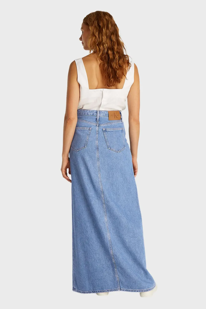 Юбка A-LINE MAXI DENIM SKIRT 3