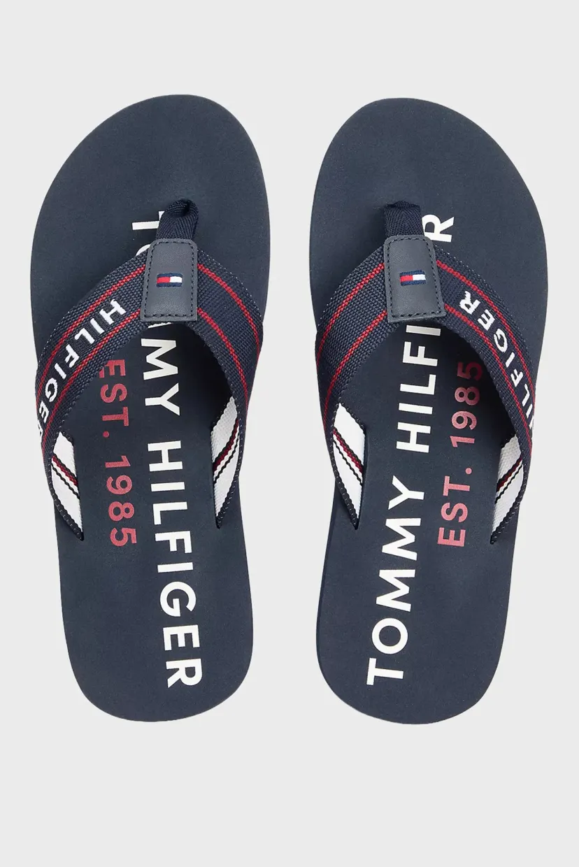 Вьетнамки SPORTY HILFIGER BEACH SANDAL 4