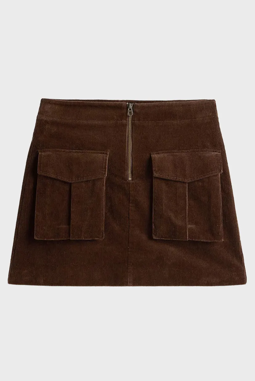 Yubka CORDUROY MINI SKIRT 5