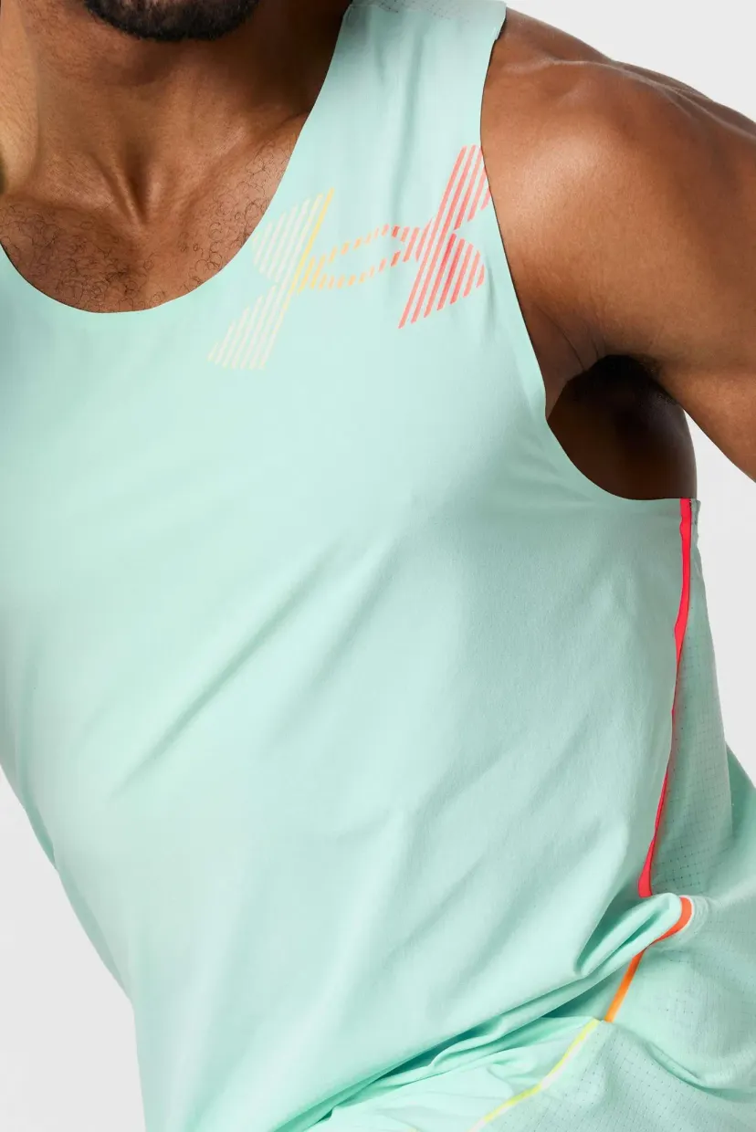 Майка/UA Velociti Elite Singlet-GRN 4