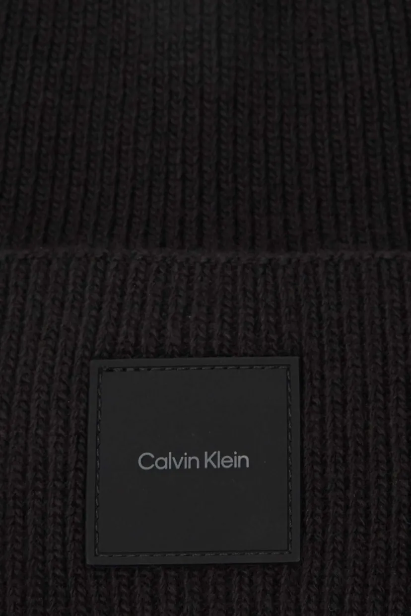 Шапка COTTON WOOL FINE RIB BEANIE 4