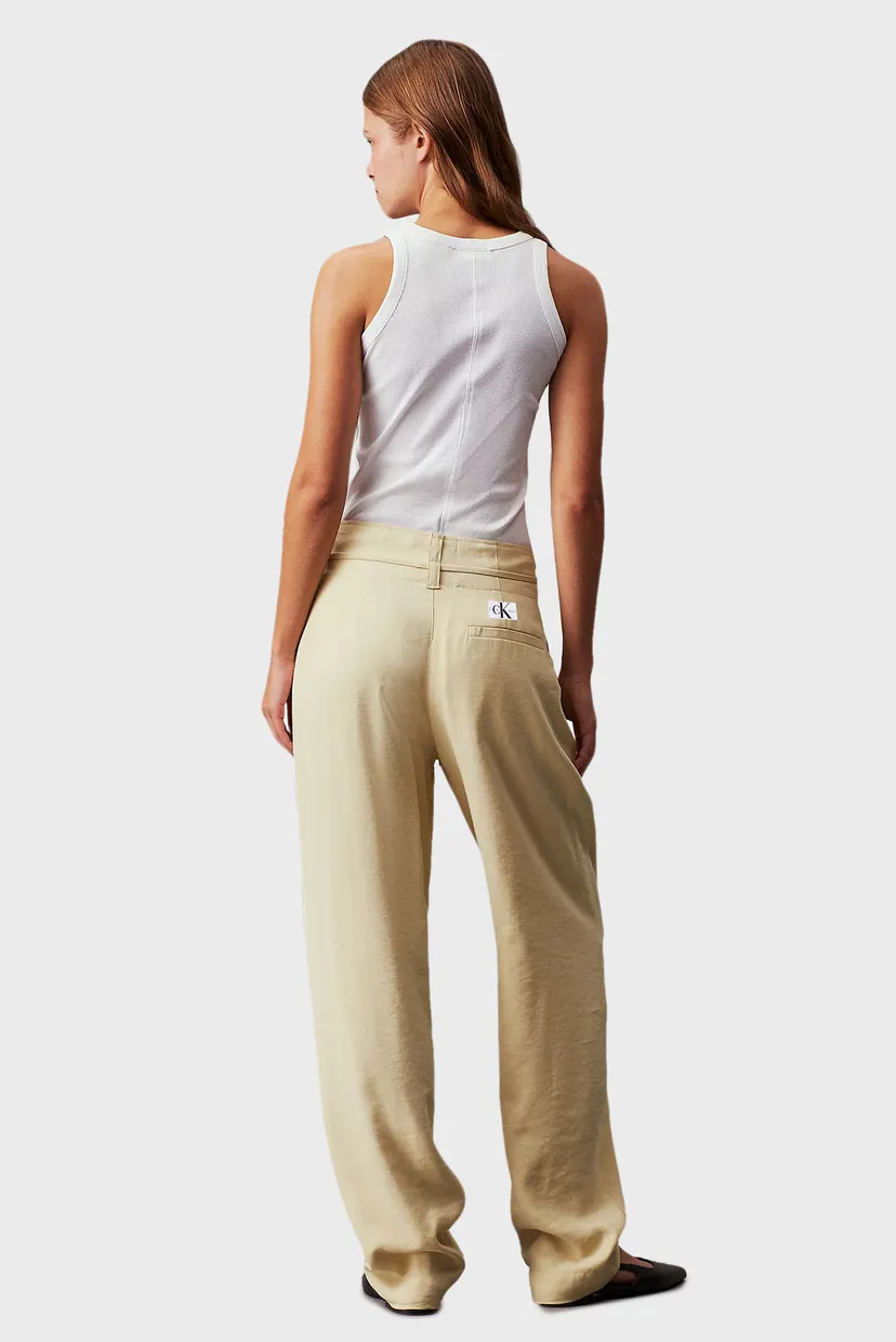 Штаны WAIST TIES TAPERED TWILL PANT 3