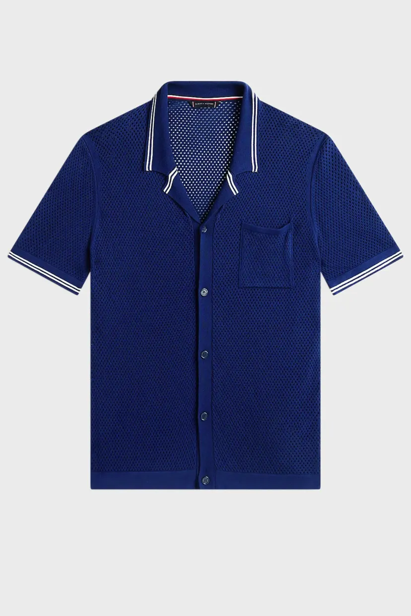 Futbolka OPEN KNIT SHIRT 5