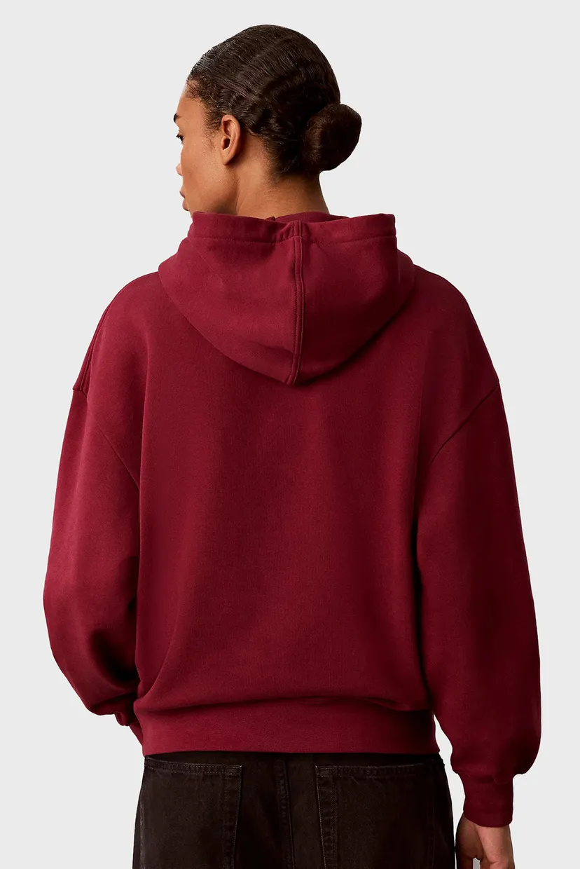 Hudi/WOVEN LABEL PEACHED HOODIE 4