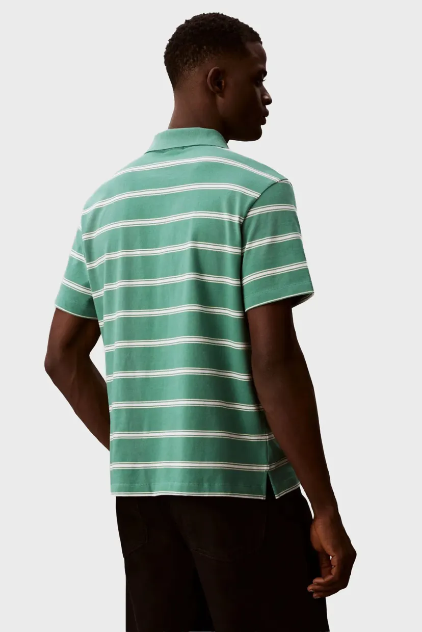 Polo/SS EASY 16S JERSEY STRIPE POLO 4