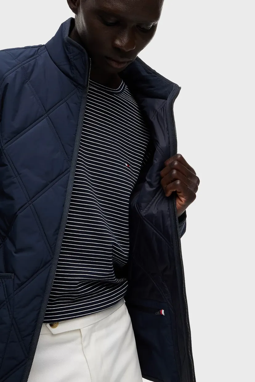 Куртка демисезонная/DIAMOND QUILT JACKET 4