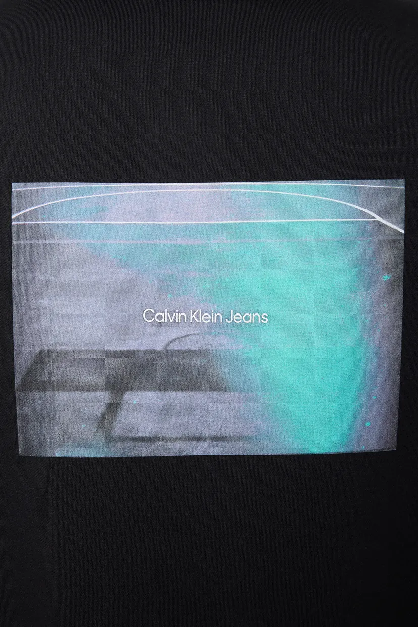 Hudi BASKETBALL COURT GRAPHIC HOODIE 5