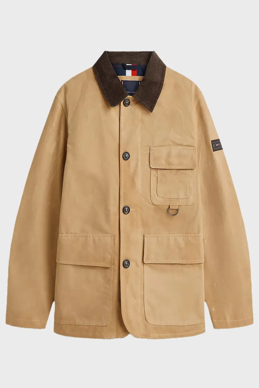 Uzun yengli futbolka WAXED BARN JACKET 7