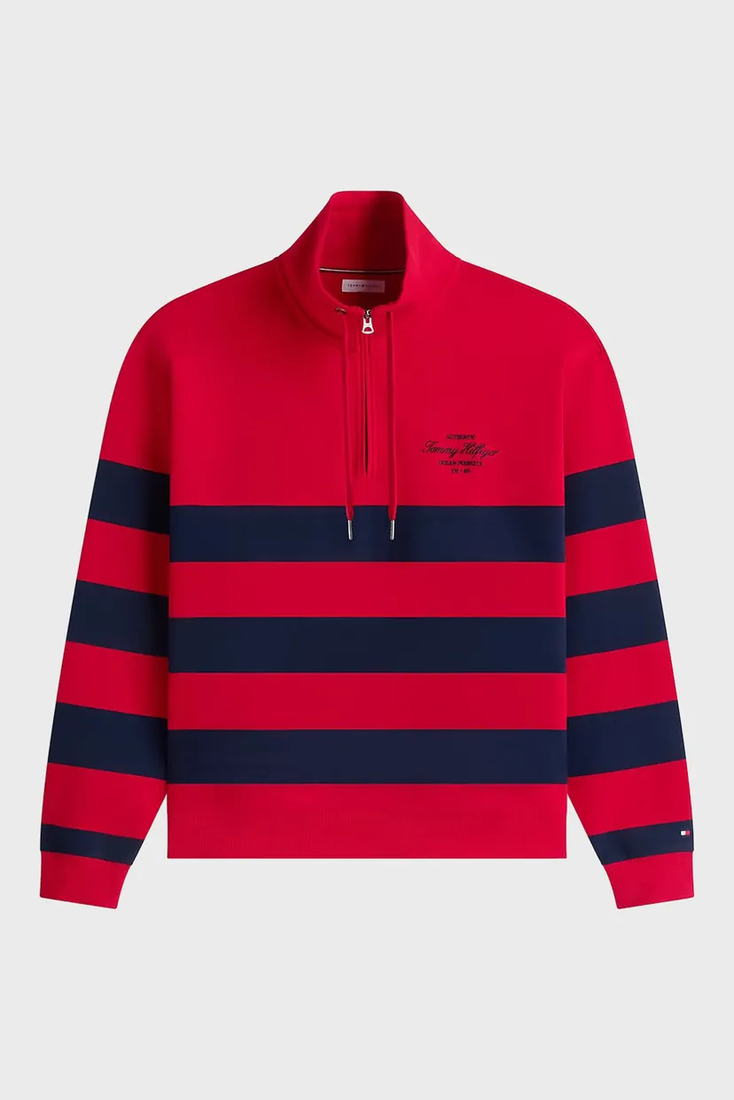 Реглан NAUTICAL BLOCK STRIPE 1 4 ZIP 6