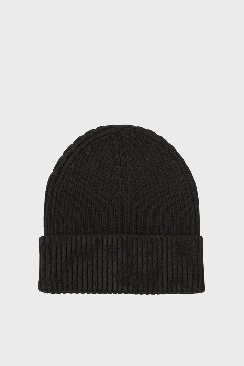 Шапка PATCH CHUNKY RIB COTTON BEANIE 3