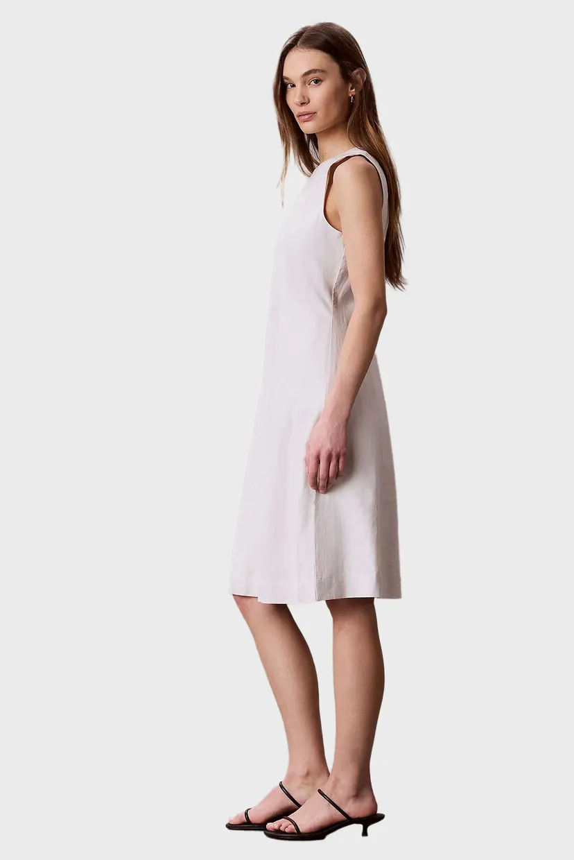 Платье/LINEN PANEL SL MIDI DRESS 3