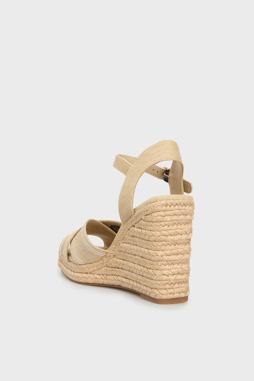 Bosonojkalar TOMMY HILFIGER ESPAD HIGH WEDGE 5