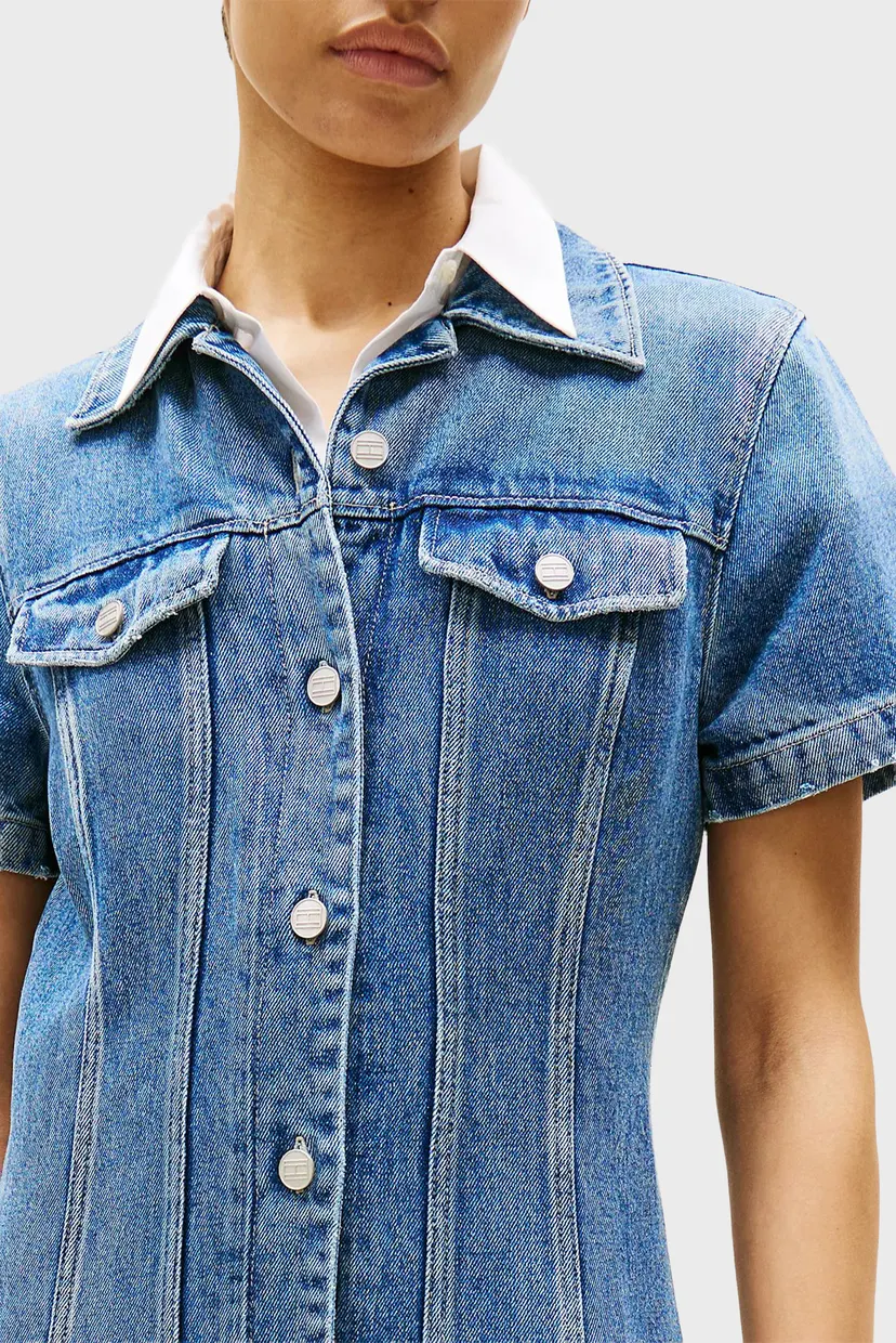 Платье DNM LANA MIDI SHIRT DRESS 4