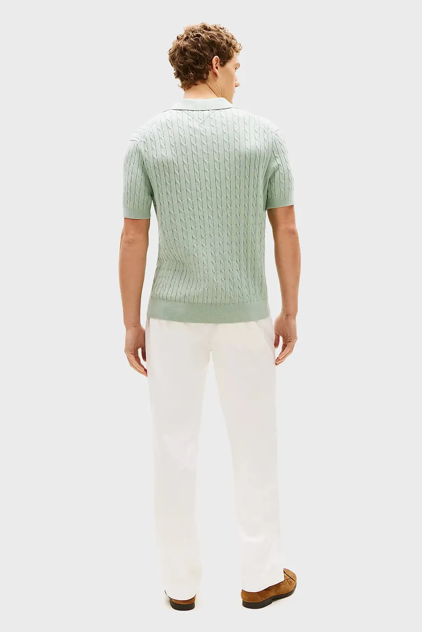 Поло/CABLE SHORT SLEEVE POLO 3