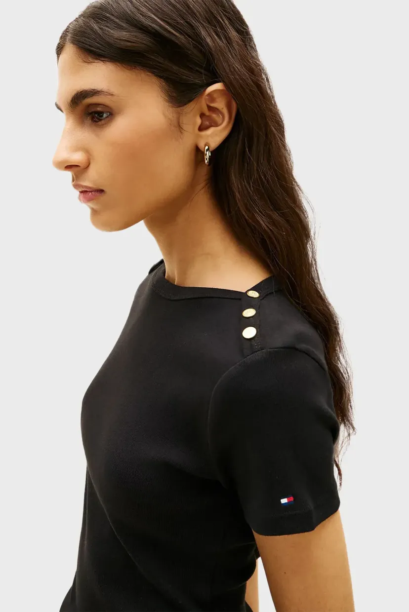 Futbolka GOLD BUTTON SLIM SS TEE 4