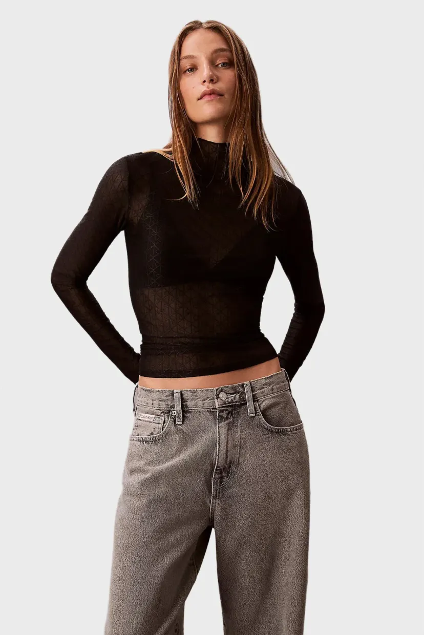 Jins shim THE WIDE LEG GREY STERLING 6