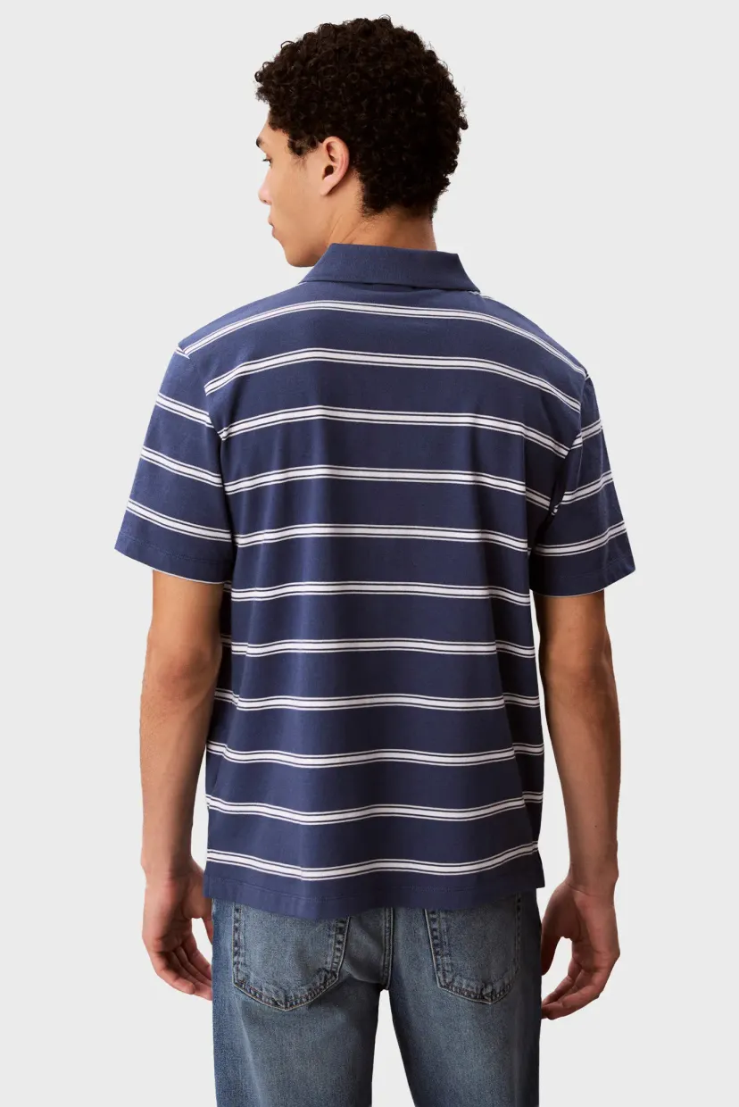 Polo/SS EASY 16S JERSEY STRIPE POLO 4