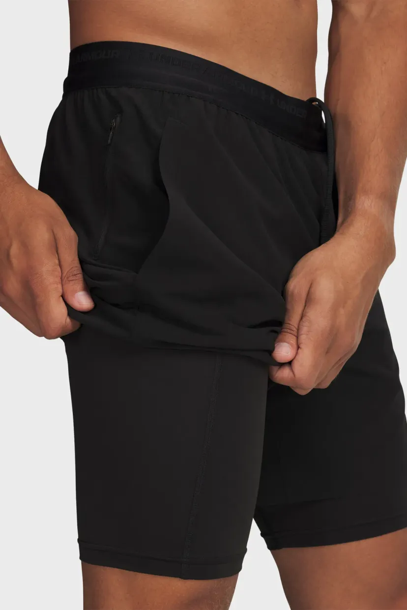 Шорты/UA Vanish Elite 2in1 Short-BLK 4