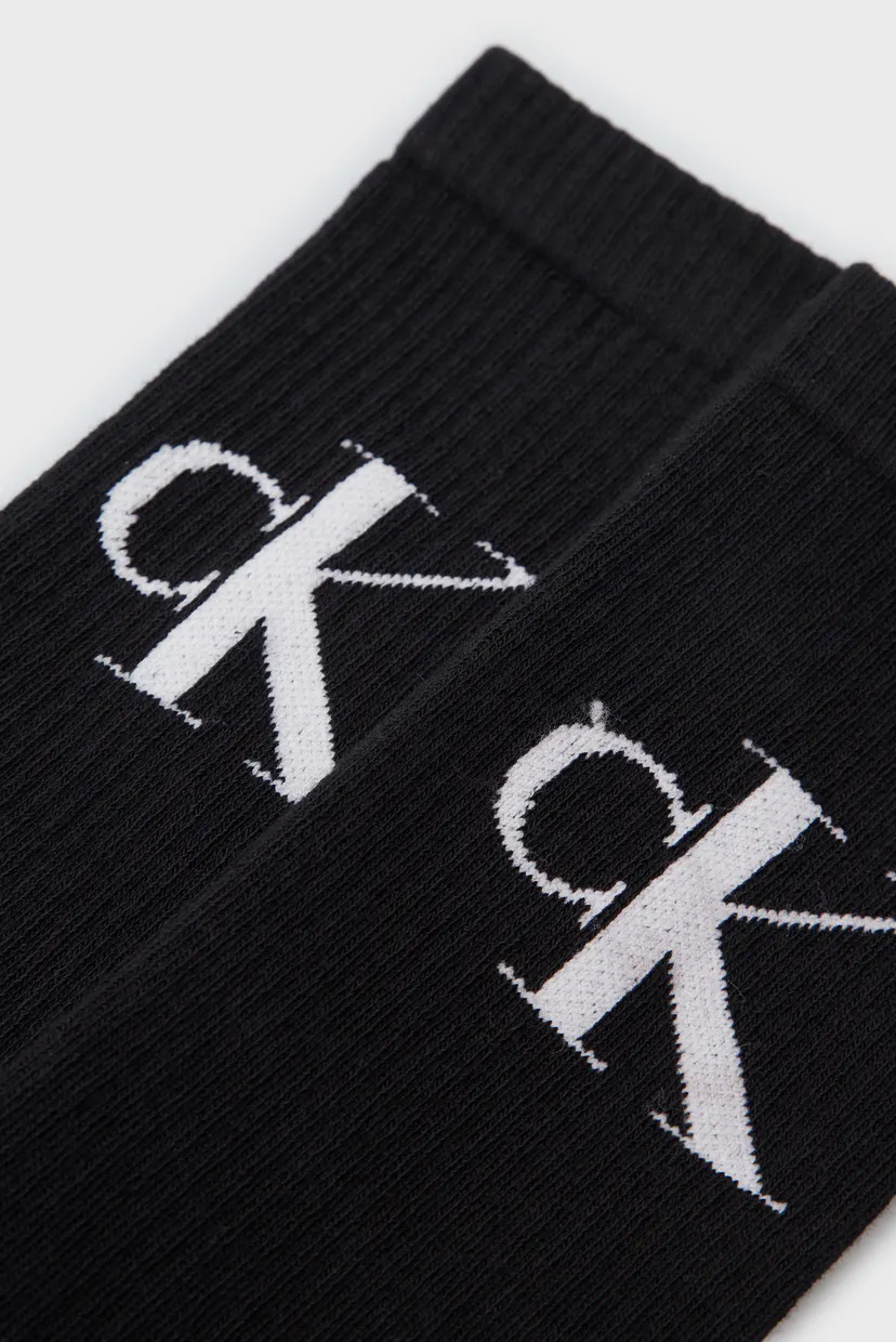 Paypoq CKJ MEN SOCK 2P MONOGRAM 3