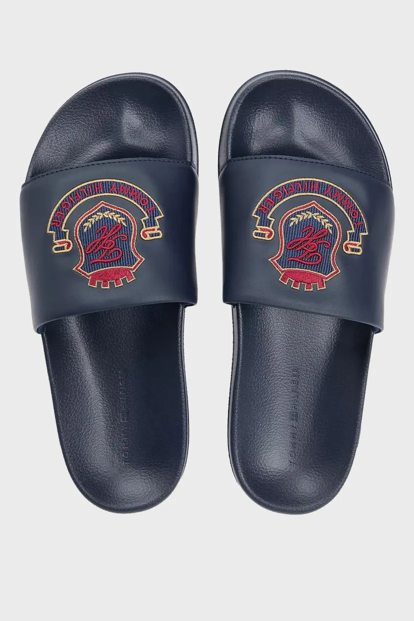 Slayderlar/HILFIGER CREST POOL SLIDE 4